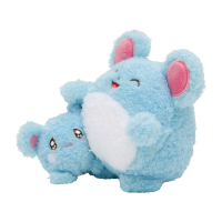 Authentic Pokemon center Plush Marill & Azurill, don't cry Sweet Support 19cm wide